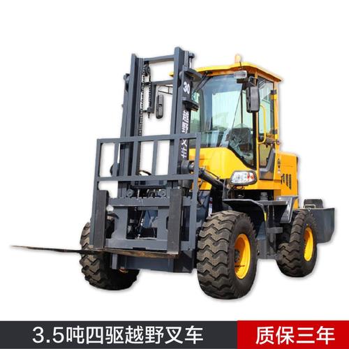四驱柴油越野叉车 工地装卸与全地形搬运的全能利器